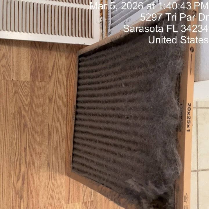 Freshly cleaned room from a recent Dust Busters job